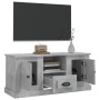 Mobile Porta TV Grigio Cemento 100x35,5x45cm Legno Multistrato