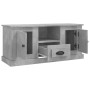 Mobile Porta TV Grigio Cemento 100x35,5x45cm Legno Multistrato