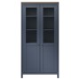 Credenza Alta Hill Grigia 85x37x170,5 cm in Legno di Pino