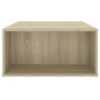 Tavolino da Salotto Rovere Sonoma 90x67x33 cm Legno Multistrato