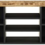 Mobile TV 100x33x46cm Legno Massello Mango e Legno Multistrato