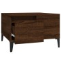 Tavolino da Salotto Rovere Marrone 55x55x36,5 cm in Multistrato