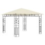 Gazebo con Zanzariera 3x3x2,73 m Crema 180 g/m²