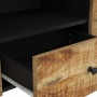 Mobile TV 105x33,5x46cm Legno Massello Mango Legno Multistrato