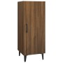 Credenza Rovere Marrone 34,5x34x90 cm in Legno Multistrato