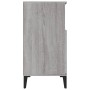 Credenza Grigio Sonoma 60x35x70 cm in Legno Multistrato