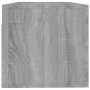 Mobile Pensile Grigio Sonoma 100x36,5x35 cm Legno Multistrato