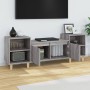 Mobile TV Grigio Sonoma 160x35x55 cm in Legno Multistrato