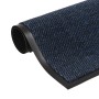 Tappeto Antipolvere Trapuntato Rettangolare 60x90cm Blu