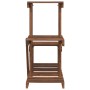 Portafiori 58x25x51 cm in Legno Massello di Abete