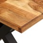 Tavolo da Pranzo Legno Massello di Acacia e Mango 180x90x76 cm