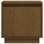 Comodini 2 pz Miele 40x30x40 cm in Legno Massello di Pino