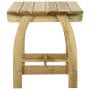 Set da Pranzo da Giardino 3 pz in Legno di Pino Impregnato
