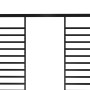 Gazebo con Tetto Retrattile 4x3x2,3 m Antracite 180 g/m²