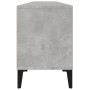 Mobile TV Grigio Cemento 150x30x44,5 cm Legno Multistrato