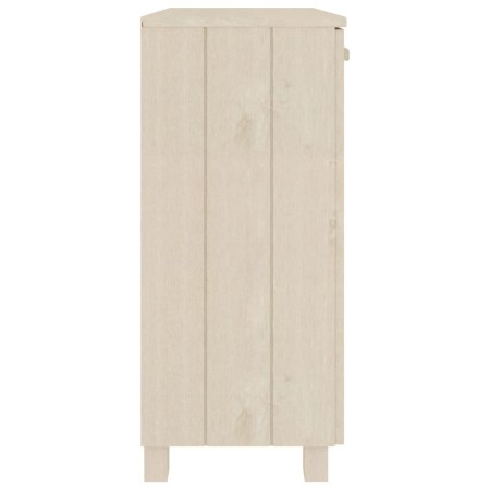 Credenza HAMAR Miele 85x35x80 cm in Legno Massello di Pino