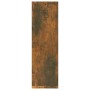 Mensola a Muro Rovere Fumo 85x16x52,5 cm in Legno Multistrato