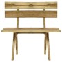 Set da Pranzo da Giardino 4 pz in Legno di Pino Impregnato