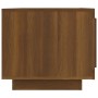 Tavolino Salotto Rovere Marrone 102x50x45 cm Legno Multistrato