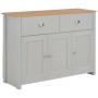 Credenza Grigia 112x35x81 cm