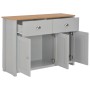 Credenza Grigia 112x35x81 cm