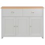 Credenza Grigia 112x35x81 cm