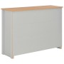 Credenza Grigia 112x35x81 cm