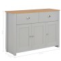 Credenza Grigia 112x35x81 cm