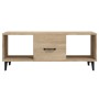 Tavolino da Salotto Rovere Sonoma 102x50x40cm Legno Multistrato