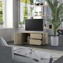 Mobile Porta TV Rovere Sonoma 80x34x36 cm Legno Multistrato