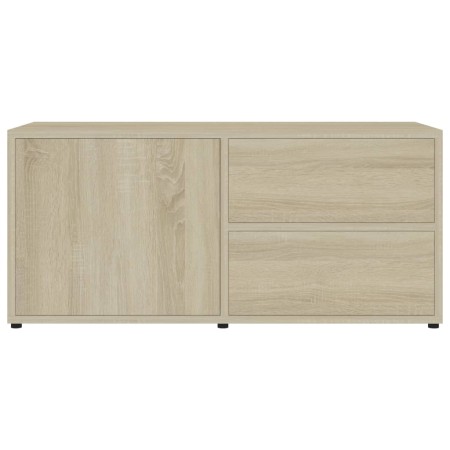 Mobile Porta TV Rovere Sonoma 80x34x36 cm Legno Multistrato