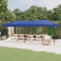 Tenda per Feste Pieghevole Blu 3x6 m