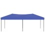 Tenda per Feste Pieghevole Blu 3x6 m