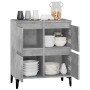 Credenza Grigio Cemento 60x35x70 cm in Legno Multistrato