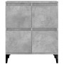 Credenza Grigio Cemento 60x35x70 cm in Legno Multistrato