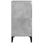 Credenza Grigio Cemento 60x35x70 cm in Legno Multistrato