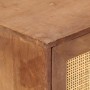 Credenza 60x35x75 cm in Legno Massello di Mango