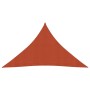 Vela Parasole 160 g/m² Terracotta 3,5x3,5x4,9 m in HDPE