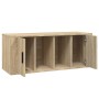 Mobile per TV Rovere Sonoma 100x35x40 cm Legno Multistrato