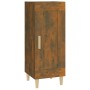 Credenza Rovere Fumo 34,5x34x90 cm in Legno Multistrato