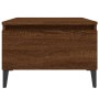 Tavolino da Salotto Rovere Marrone 50x46x35cm Legno Multistrato