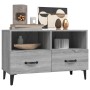 Mobile Porta TV Grigio Sonoma 80x36x50 cm in Legno Multistrato