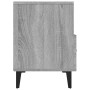 Mobile Porta TV Grigio Sonoma 80x36x50 cm in Legno Multistrato