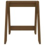 Sgabelli 2 pz Miele 40x40x45 cm in Legno Massello di Pino