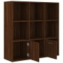 Libreria Rovere Marrone 98x30x98 cm