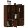 Libreria Rovere Marrone 98x30x98 cm