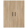 Mobile Pensile Rovere Sonoma 69,5x34x90 cm in Legno Multistrato