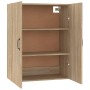Mobile Pensile Rovere Sonoma 69,5x34x90 cm in Legno Multistrato
