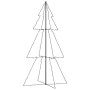 Albero di Natale a Cono 300 LED per Interni Esterni 120x220 cm