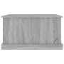 Contenitore Grigio Sonoma 70x40x38 cm Legno Multistrato